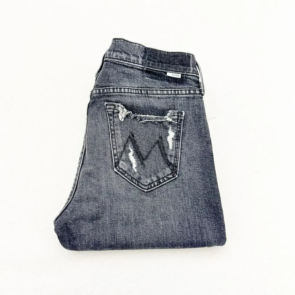 Mother Superior The Sinner Chew Say You're Sorry, Liar Ripped Denim Jean Size 24